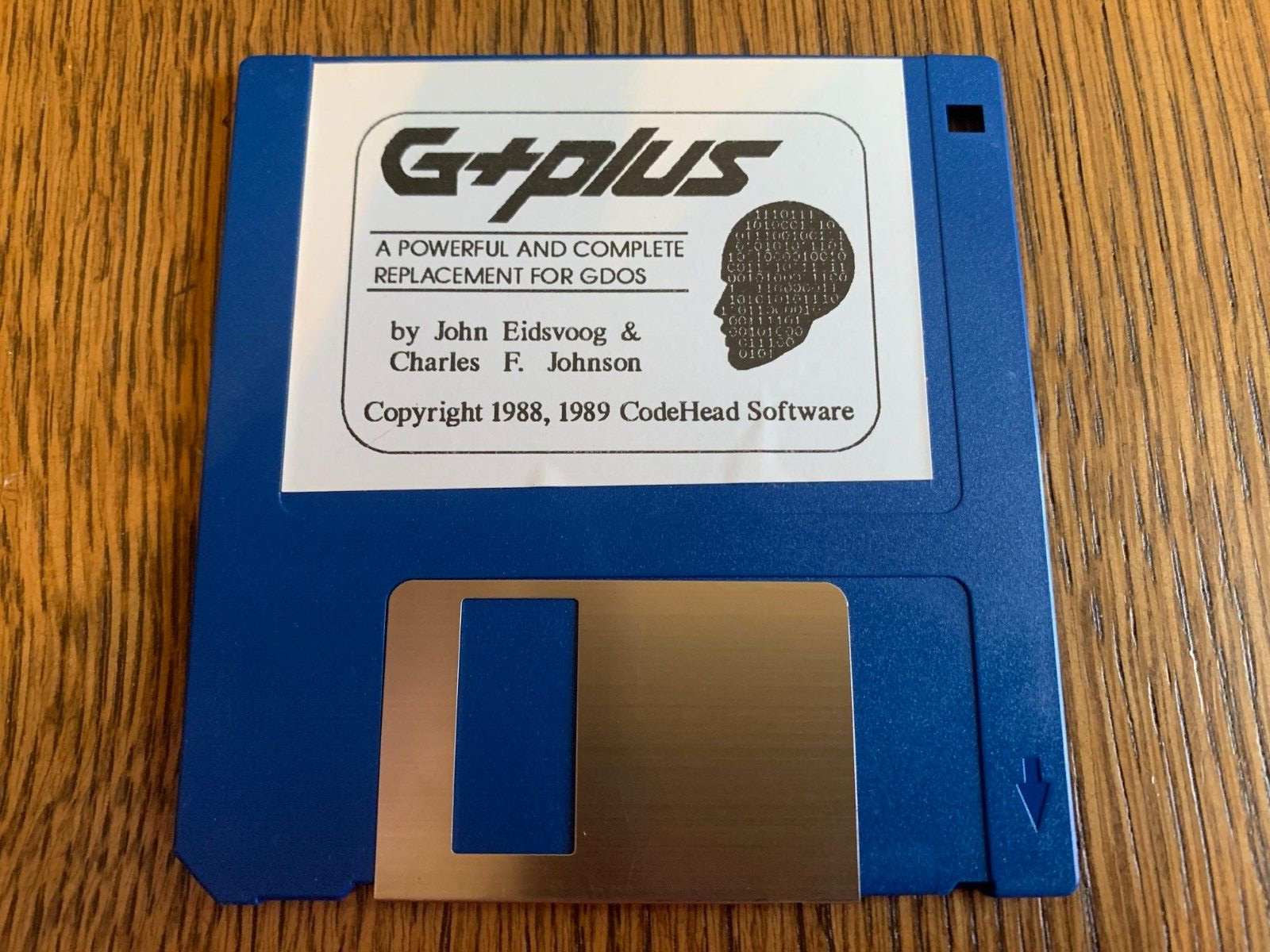 G+PLUS PROGRAM ATARI ST COMPUTER 3.5" INCH FLOPPY(S) TESTED NEAR MINT