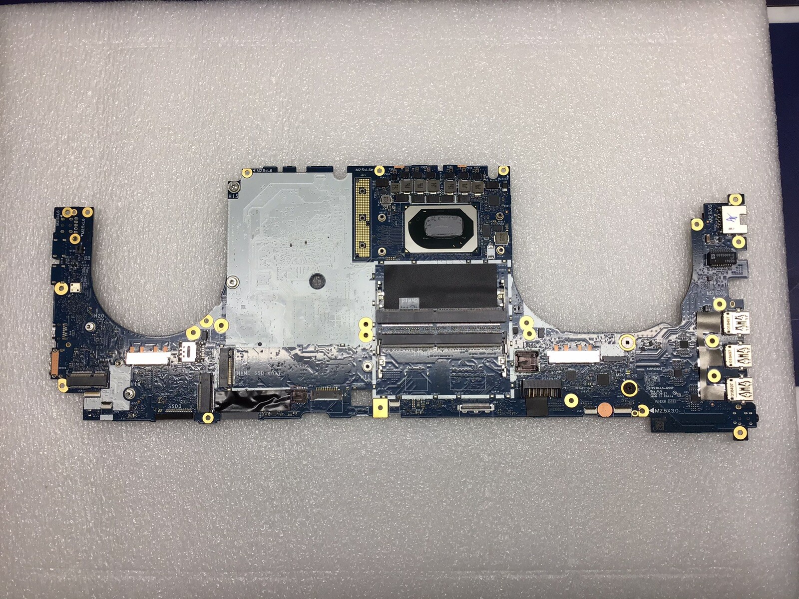 System board for HP ZBook Fury 17 G7 Intel i7-10750H 2.60GHz 6 Core M31402-001