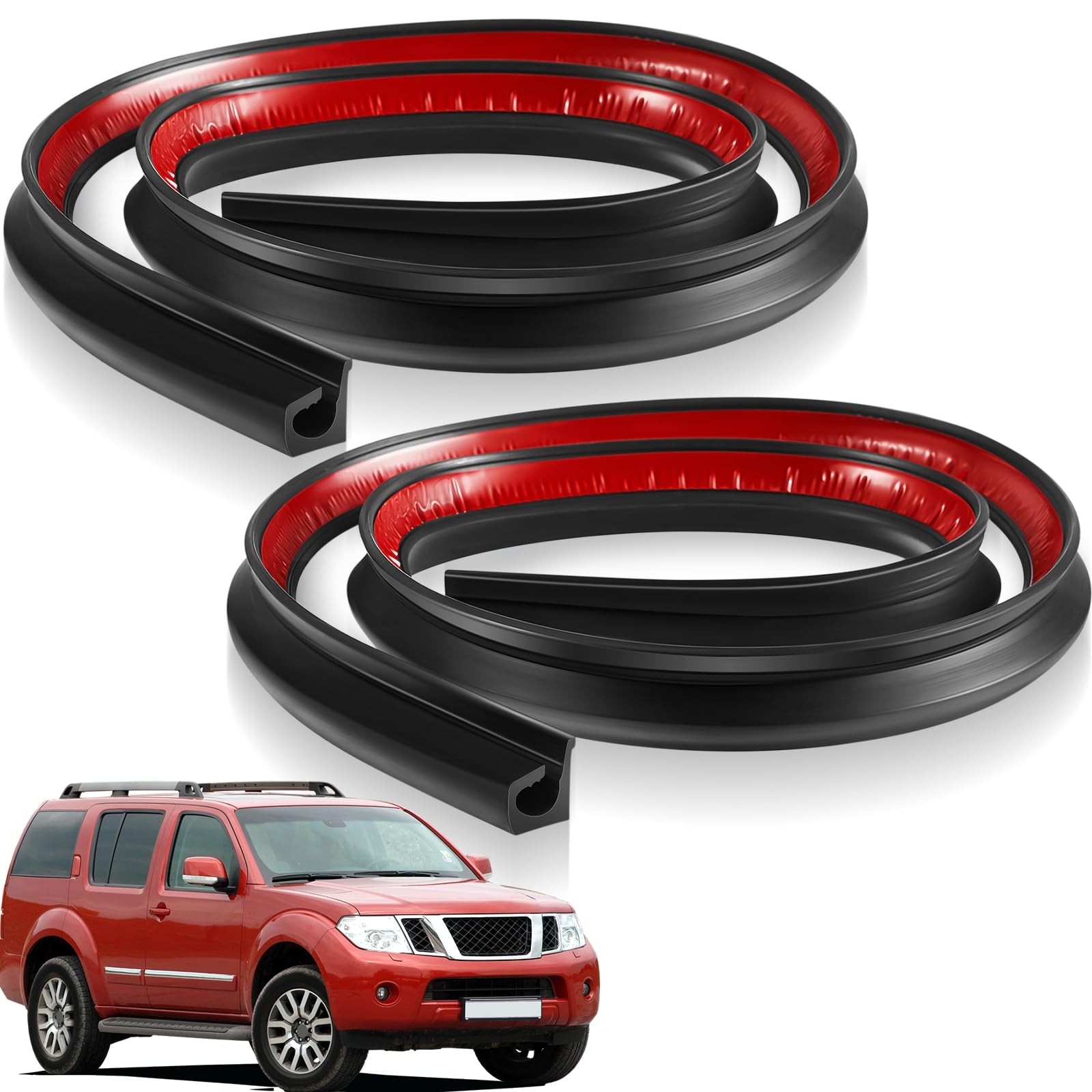 2 Pcs Car Wire Hider Two-Light Switch Kit Total 6.56 Ft Car Concealed Wire Cover