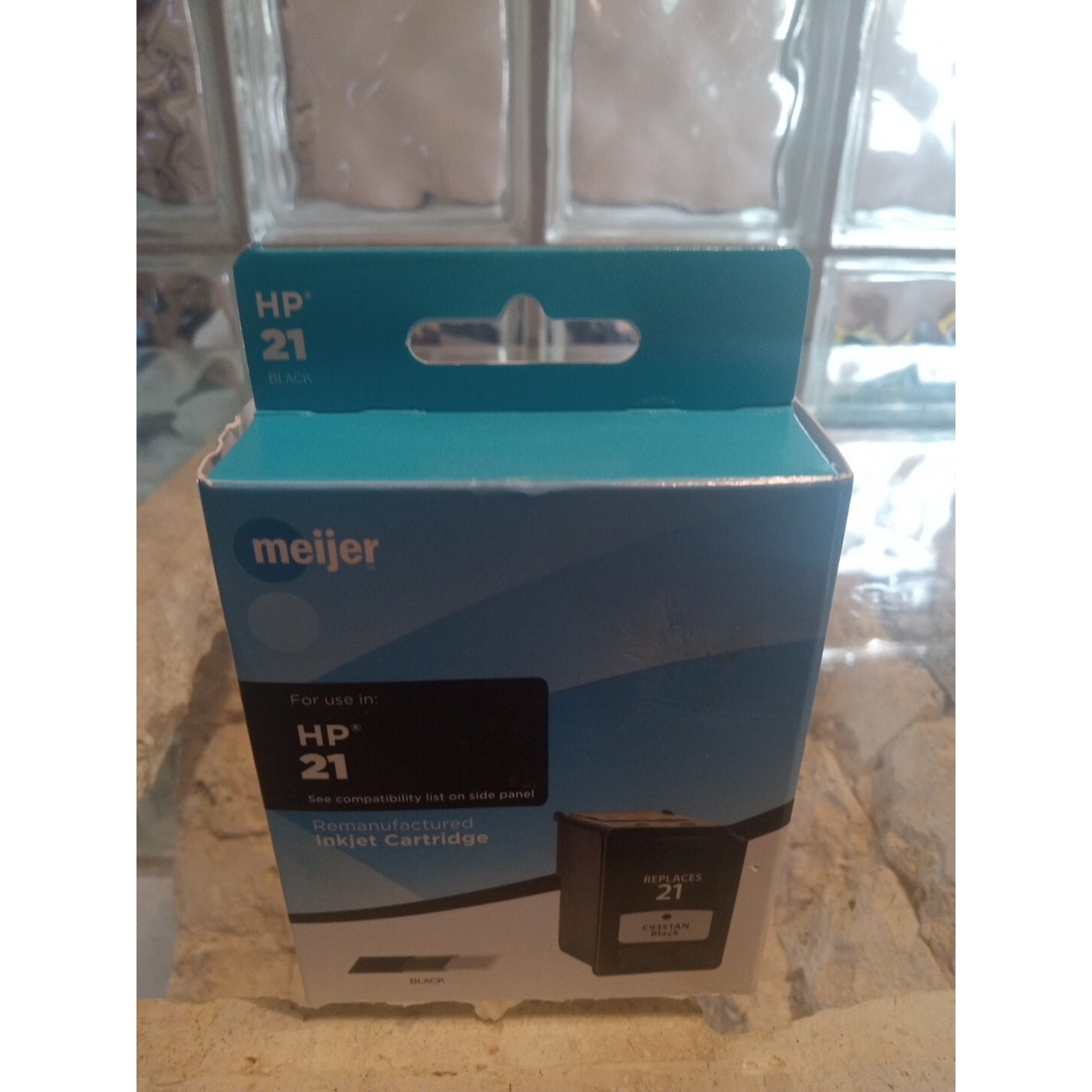 Meijer For HP 21 Black Ink Cartridges for Deskjet Officejet FAX PSC Series