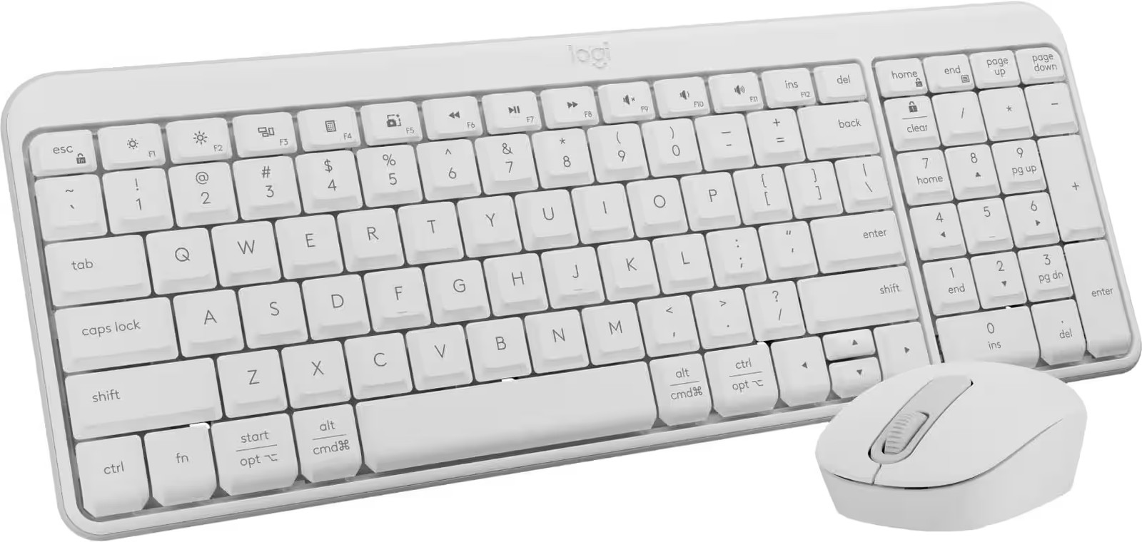 Logitech - MK250 Full-size Bluetooth Wireless Keyboard and Mouse Combo for Wi...
