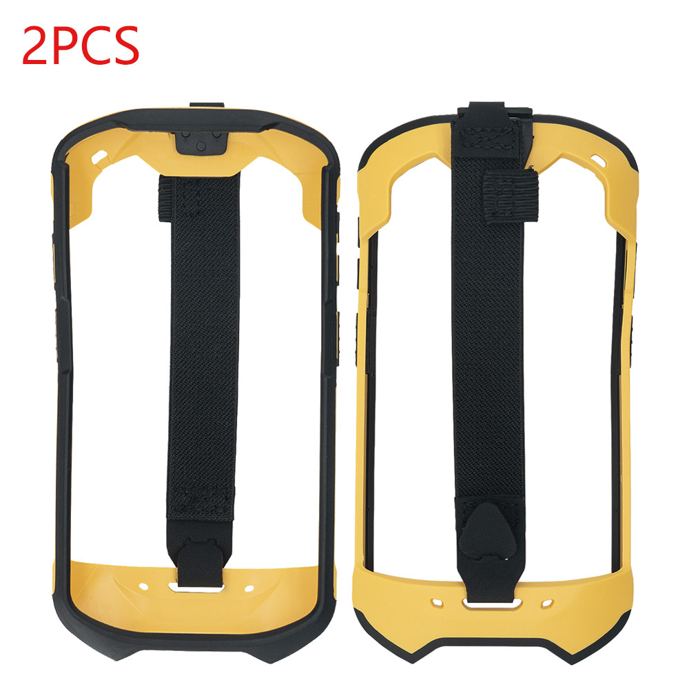 2PCS Yellow Protective shell & Hand Strap for Zebra TC51 TC52 TC56 TC52x TC57x