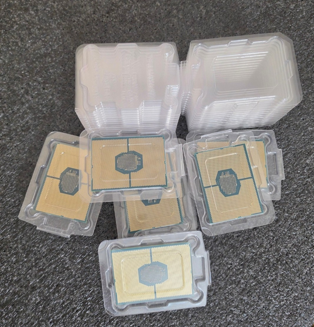20 pcs  LGA 3647 4189 4677 CPU CLAM SHELL Clamshell FOR INTEL XEON Exact Fit Lot