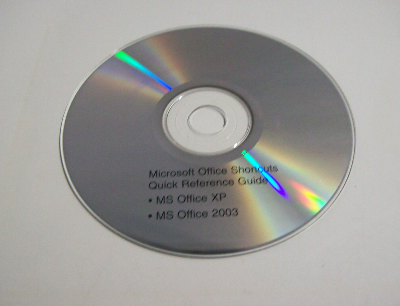 Microsoft Office for PC Keyboard Shortcuts Guide Quick Reference Guide on CD, x