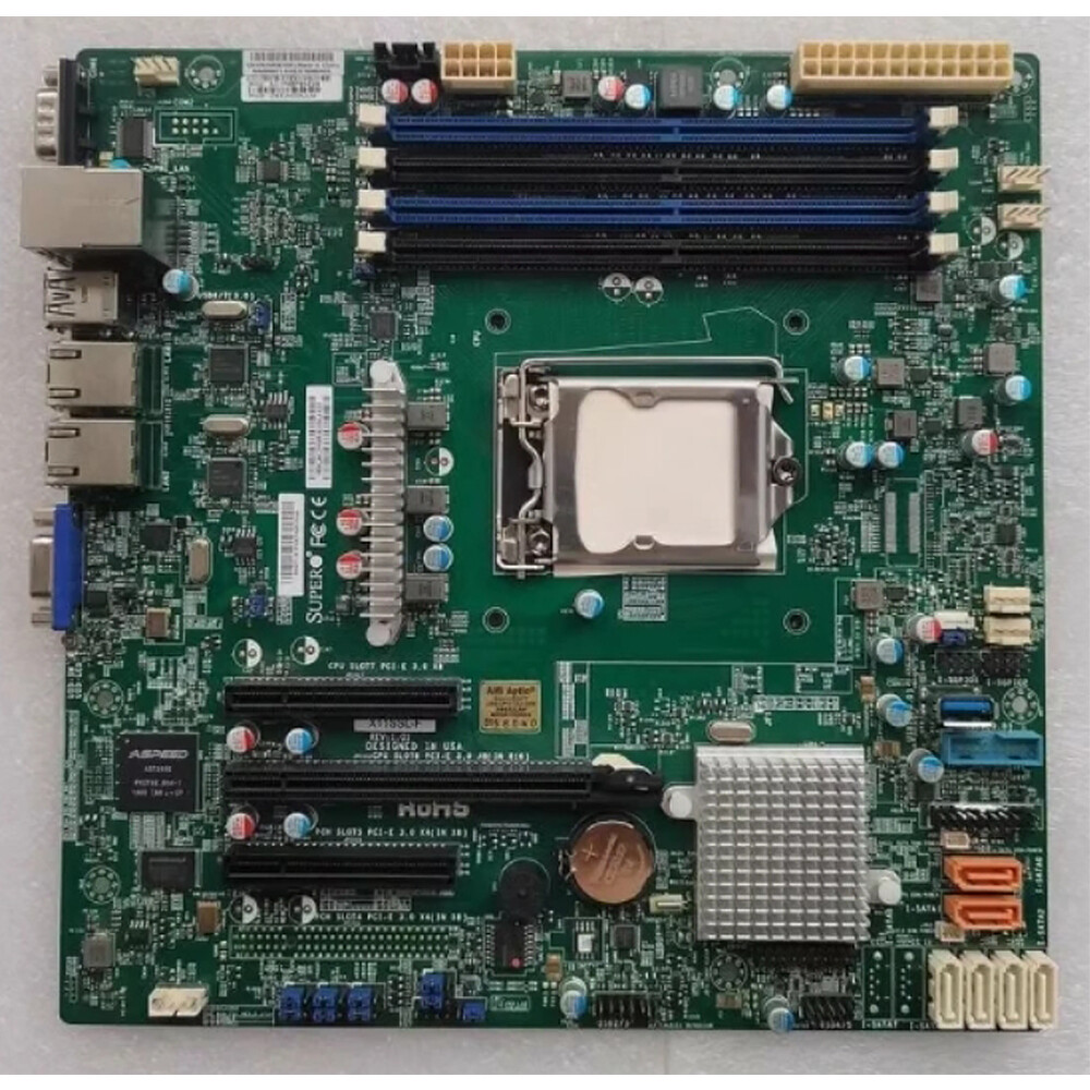 For Supermicro X11SSL-F Server Motherboard Single Socket H4 LGA 1151 Micro-ATX