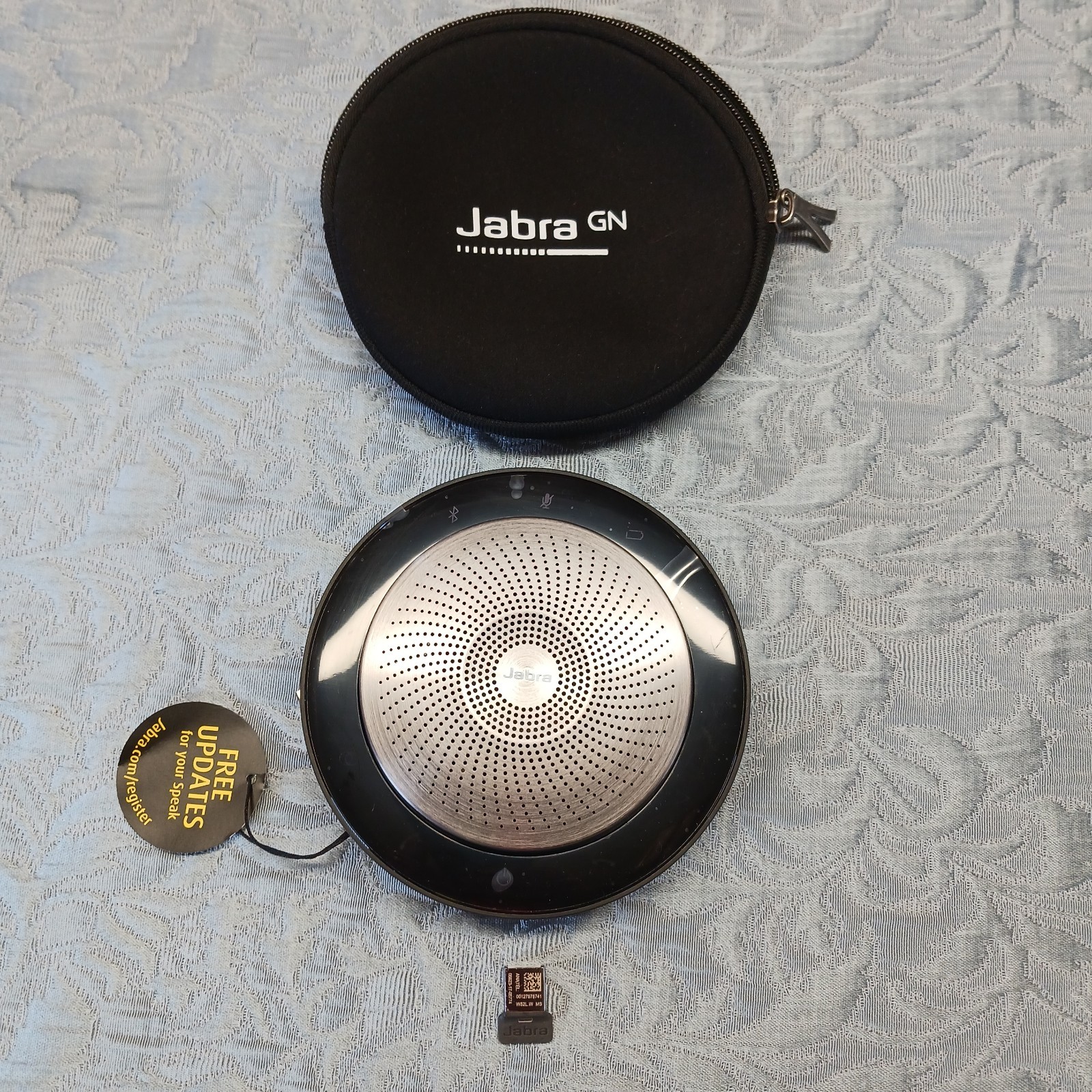 Jabra GN Speak 710 Portable Speaker Bluetooth USB Conference Speakerphone Case