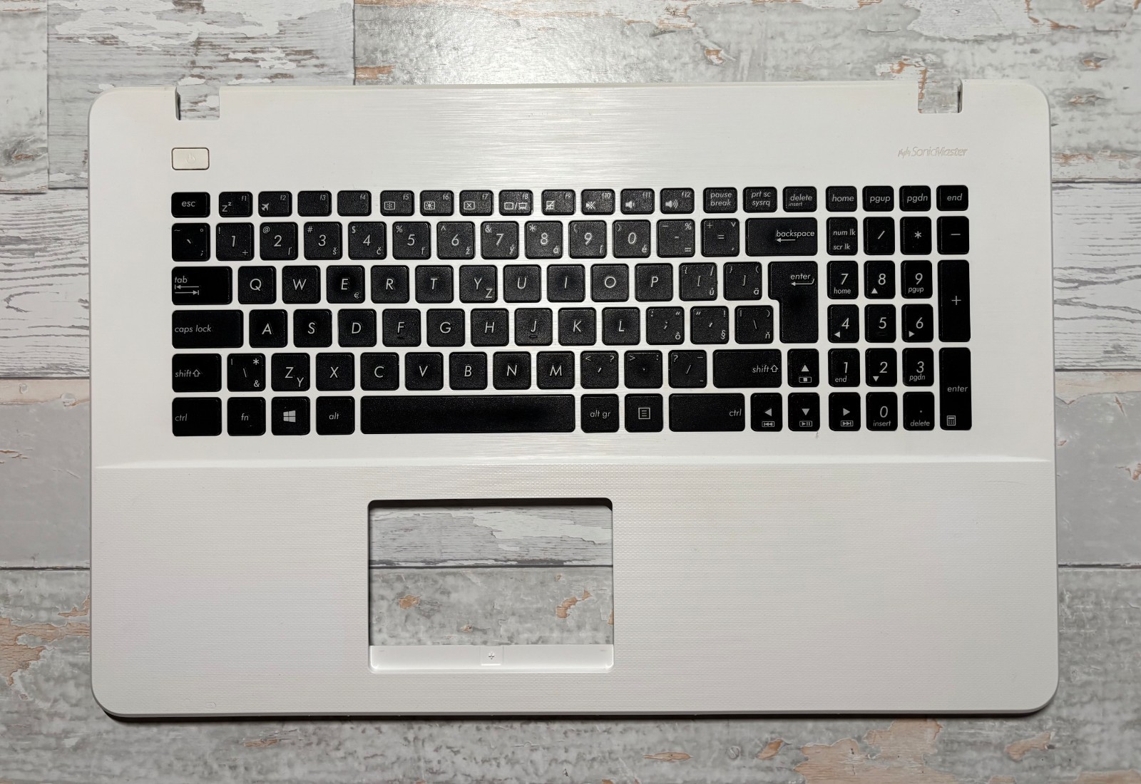ASUS X751M Genuine Palmrest w/ SK Keyboard 13NB04I2P05011-1 Tested