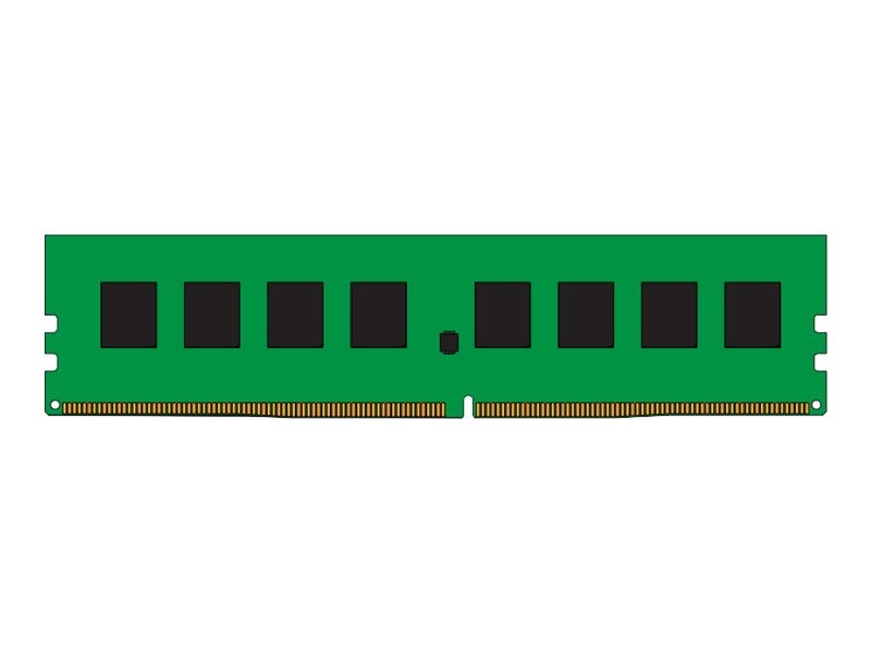 Kingston ValueRAM DDR4 module 8 GB DIMM 288-pin 3200 MHz / KVR32N22S8/8BK