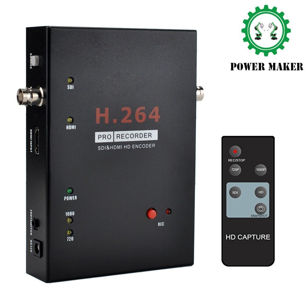 EZCAP286 SDI HDMI Video Recorder 1080P HD Game Recording Box to USB Disk