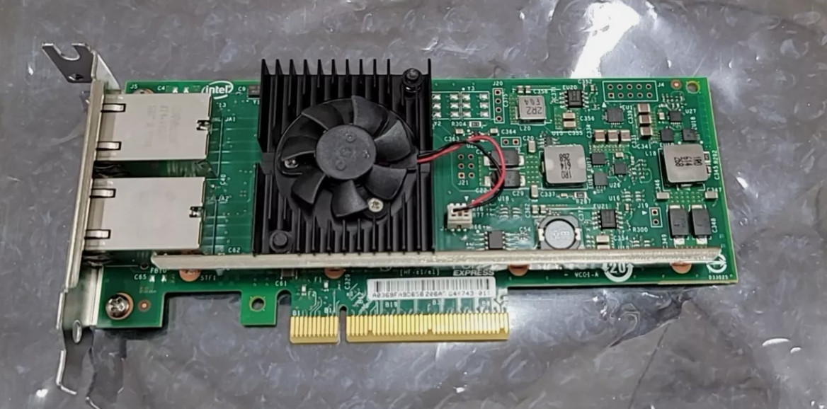 Genuine Dell/Intel X540-T2 Dual Port 10GbE Converged Network Adapter K7H46 3DFV8