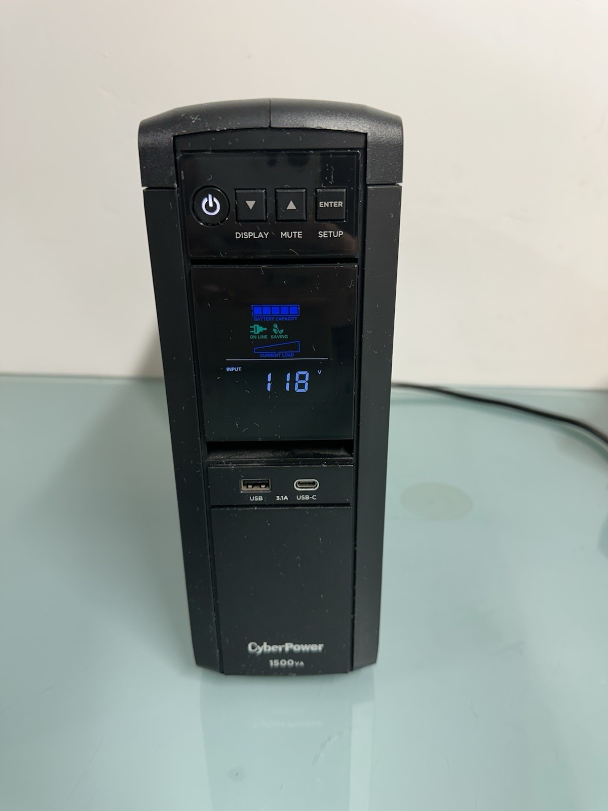 CyberPower 1500VA Sine Wave Battery Back Up System NO BATTERIES