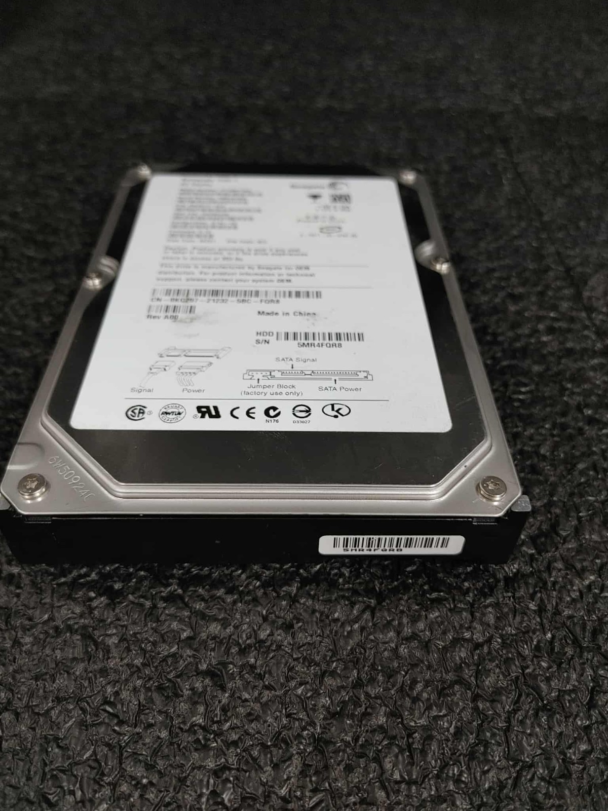 Seagate ST380013AS 9W2812-633 80GB 7.2K RPM FW 8.12 DC 06201 SATA 3.5" HDD