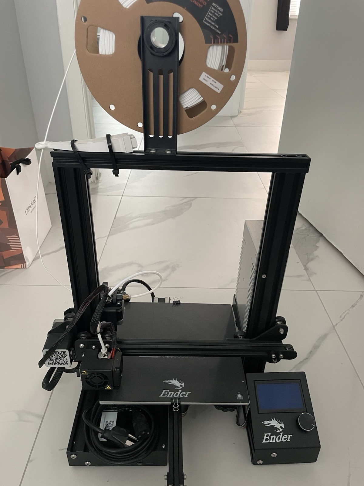 Creality Ender 3 3D Printer FDM DIY Open Source Tested Working + Spool Holder⁠
