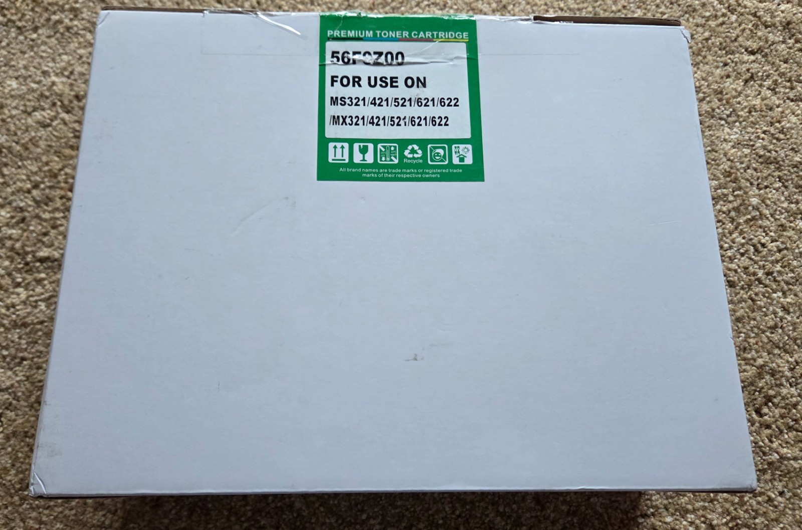 56F0Z00 Office Color Drum Unit Toner for Lexmark MS/MX 321, 421, 521, 621 & 622