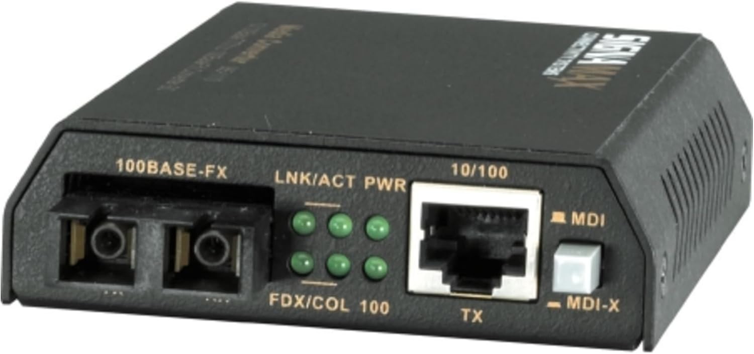 Signamax / AESP - 065-1100 - 10/100BaseT/TX to 100BaseFX Multimode/ST