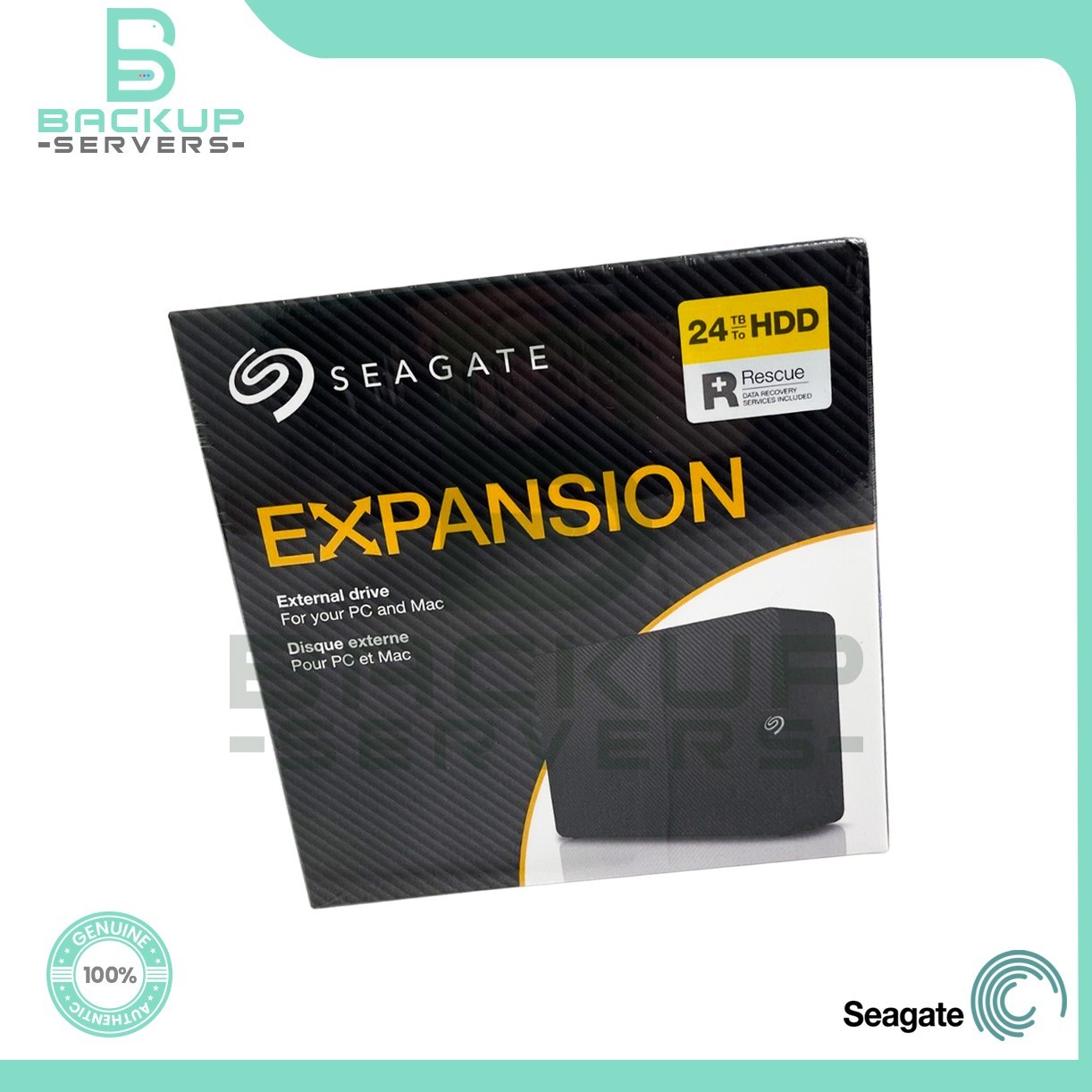 STKP24000400 Seagate Expansion 24TB USB 3.0 Desktop External HDD - High Capacity