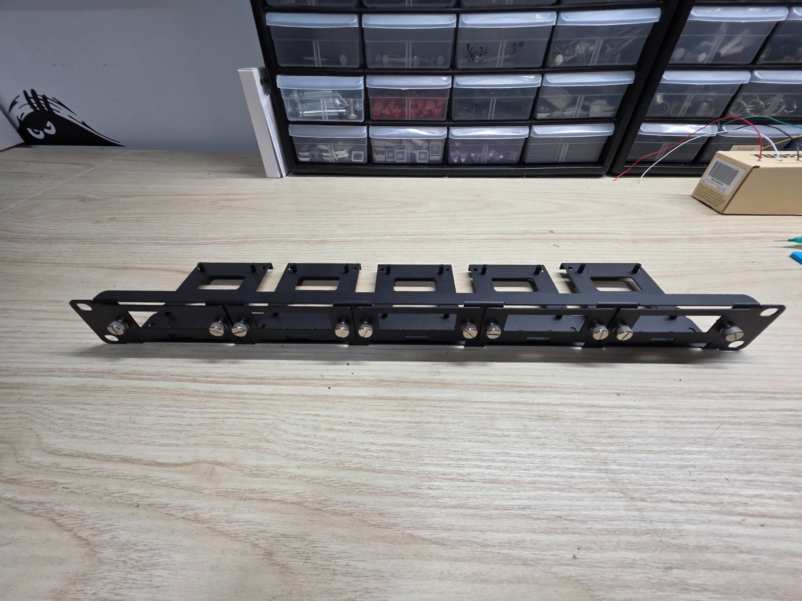 GeeekPi 19 inch 1U Rack Mount for Raspberry Pi 5, x 19 inches x 24 