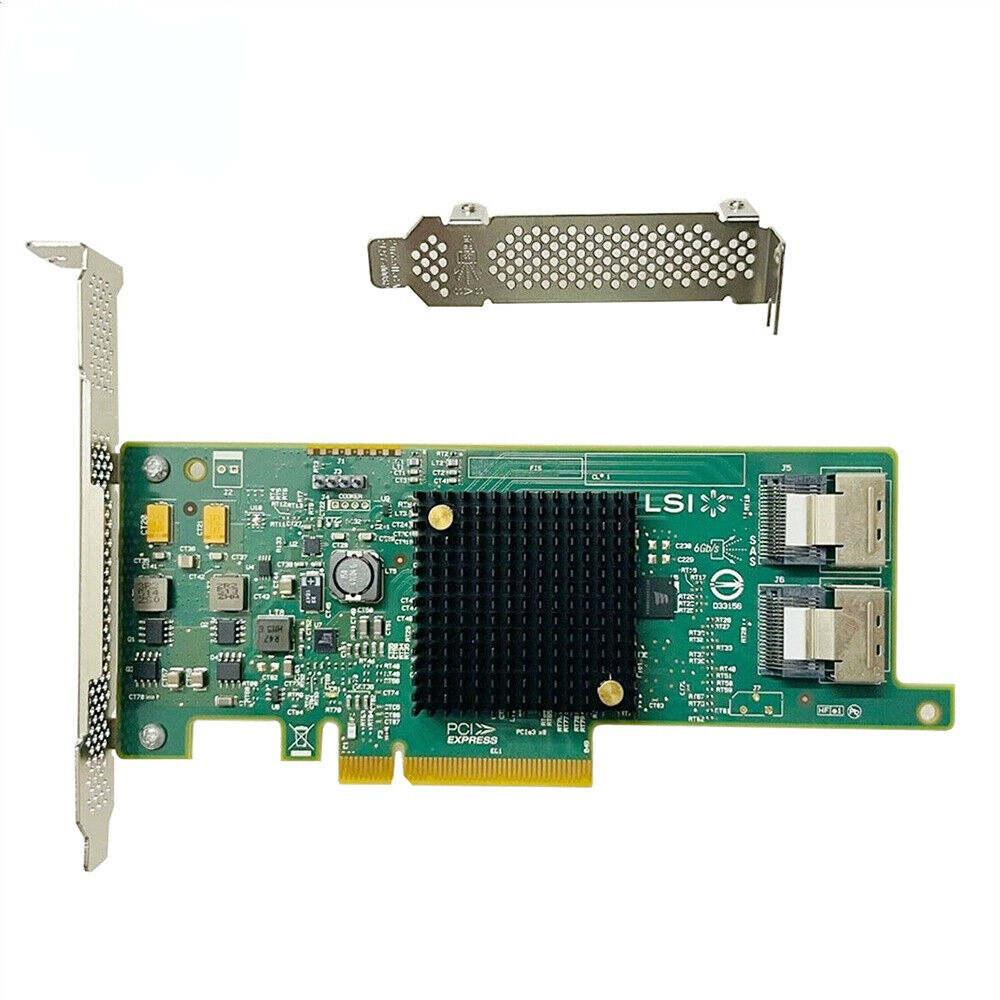LSI 9207-8i 6Gbs SAS 2308 PCI-E 3.0 HBA IT Mode For ZFS FreeNAS unRAID LSI00301