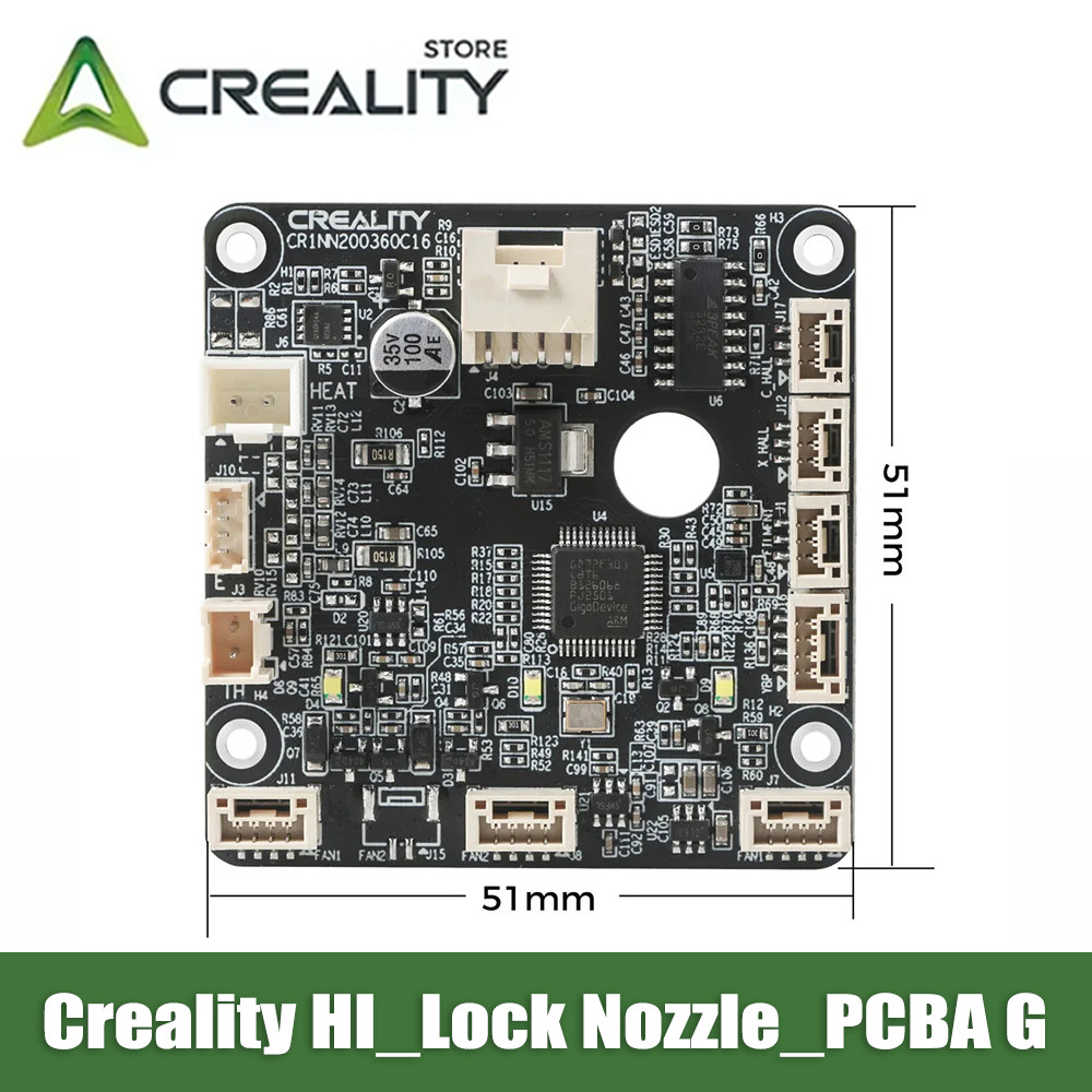 Creality HI_Lock Nozzle_PCBA G Original PCBA Adapter Board For Creality HI