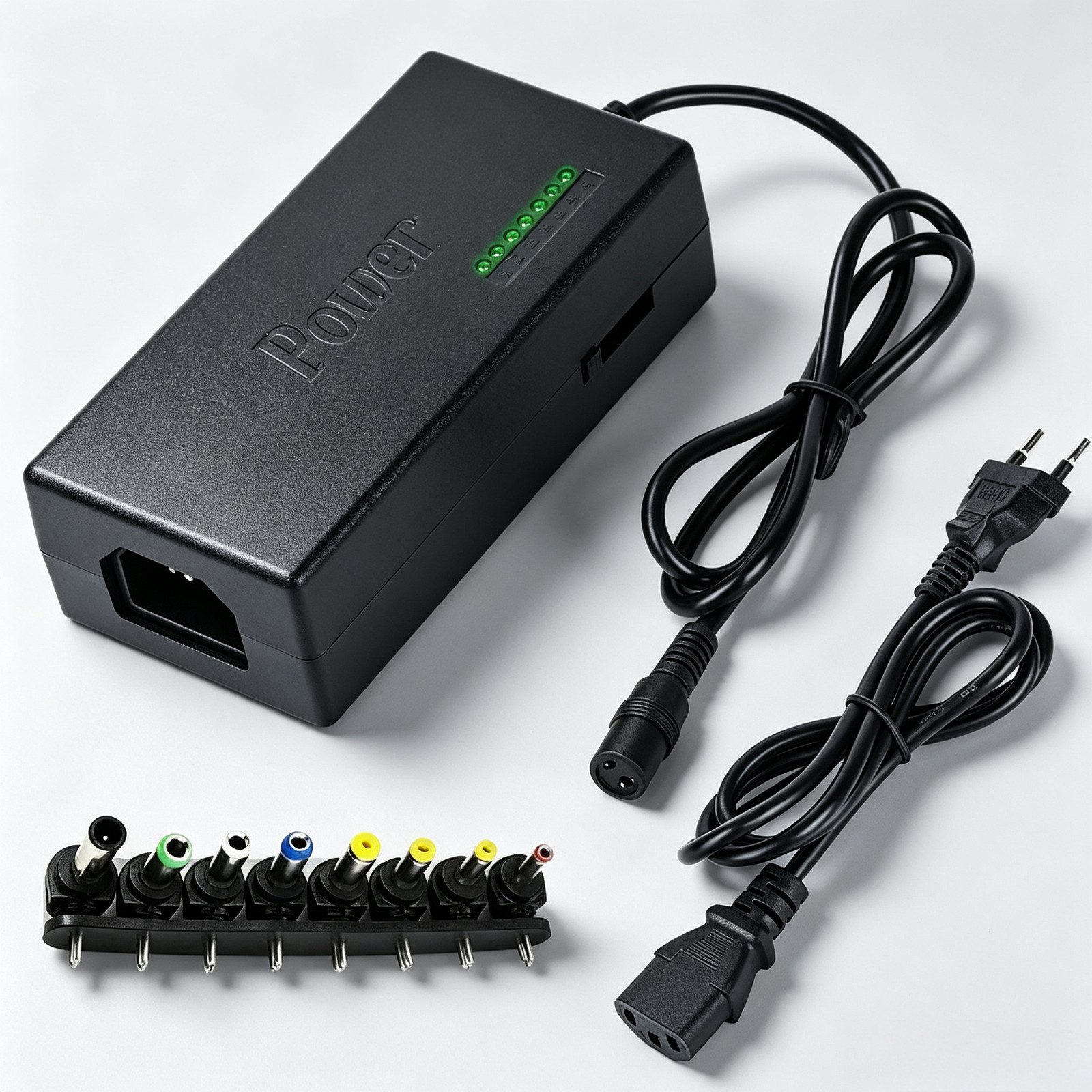 Universal Laptop Charger Adapter For Notebook 12-24V Adjustable 96W Power Supply