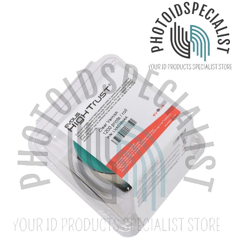 Evolis LPS033NAA 0.6 mil Generic Hologram Patch Laminate - 600 imprints 