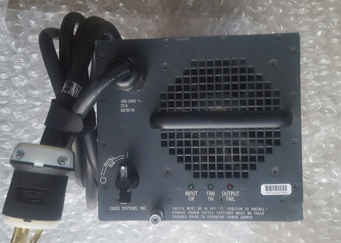 Cisco Catalyst 6500 4024W Power Supply Model:APS161 UC/S P/N 8-681-350-11 Tested