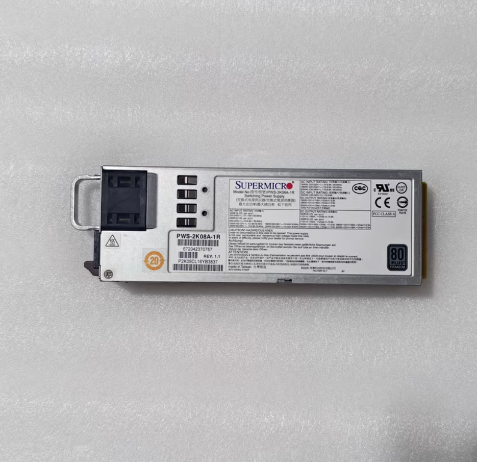 Supermicro PWS-2K08A-1R 1U 2000W Redundant Power Supply