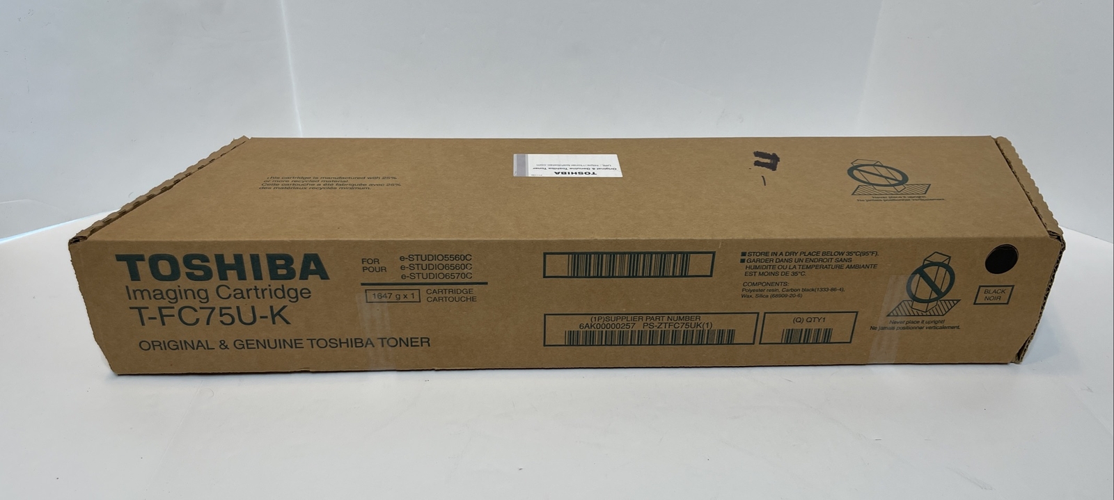 Genuine Toshiba Imaging Cartridge T-FC75U-K NEW SEALED