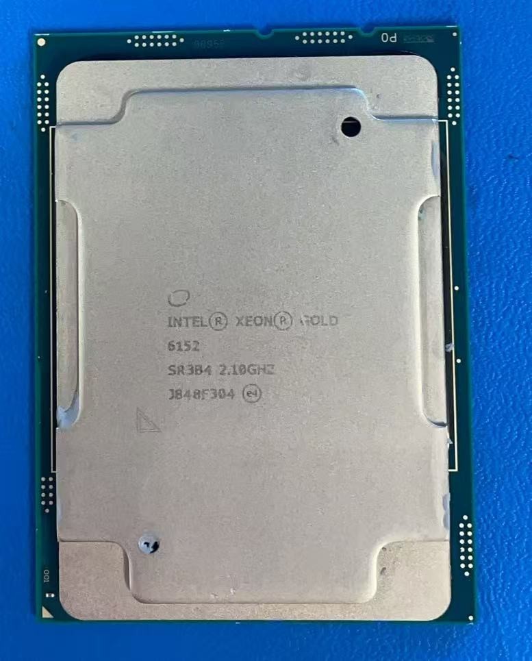 Intel Xeon Gold 6152 2.1GHz LGA3647 30.25MB Cache Server CPU Processor SR3B4
