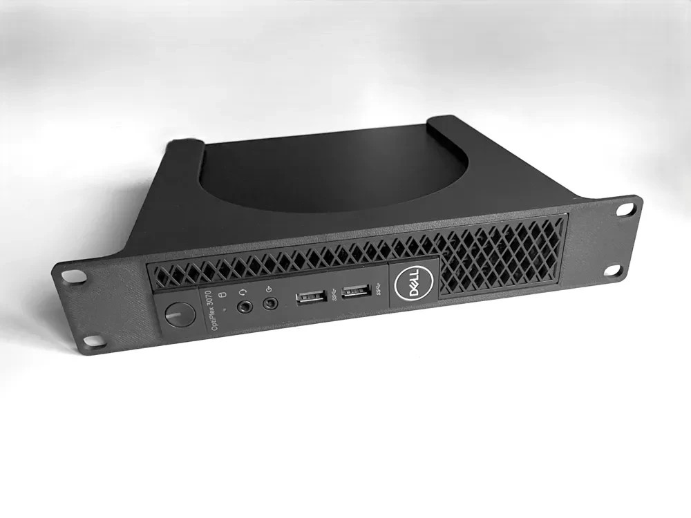10" Inch Rack Mount for Dell OptiPlex Micro Series (3000, 5000, 7000, and more)