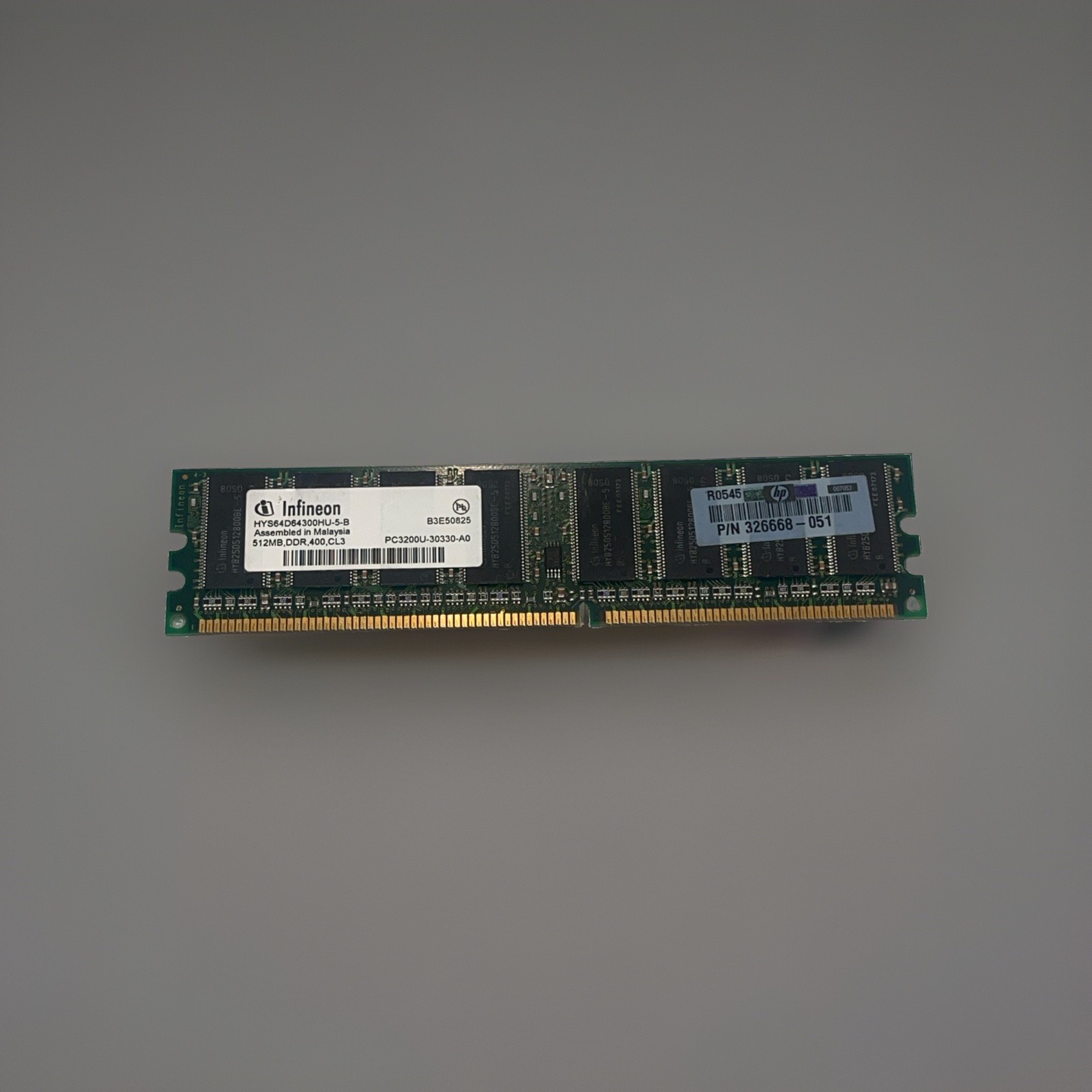 HYS64D64300HU-5-B Infineon 512MB DDR 400 ECC PC-3200   Memory