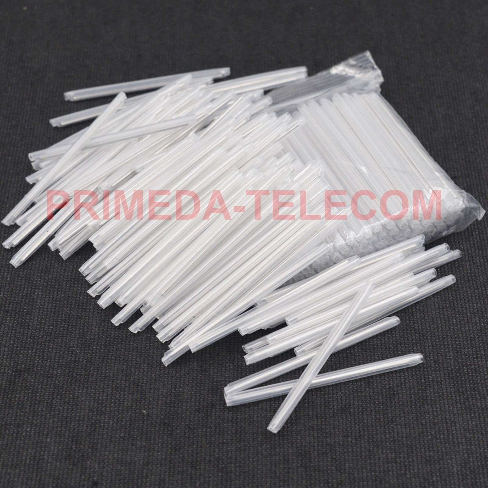 1000PCS Fiber Optic Fusion Splice Protection Sleeves Heat Shrink tubing Clear