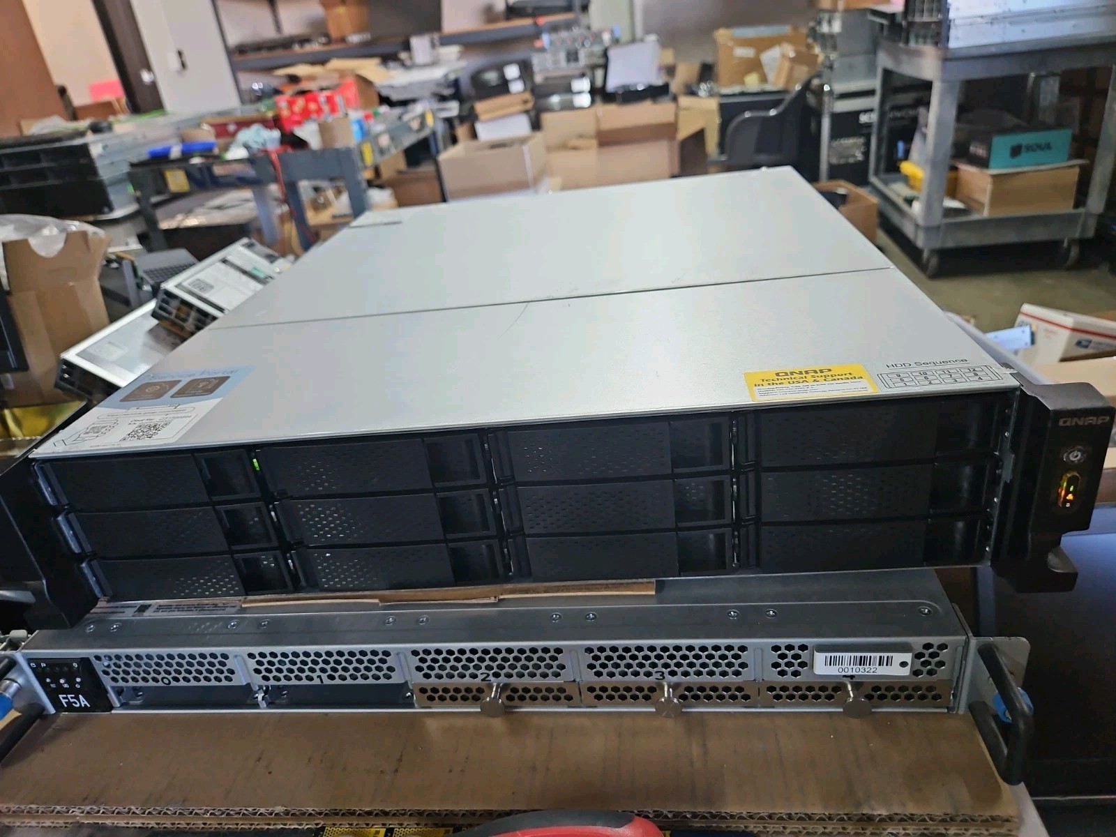 QNAP TS-1232PXU-RP 8GB DDR4 RAM/ 12-Bay with tray no HDD NAS 