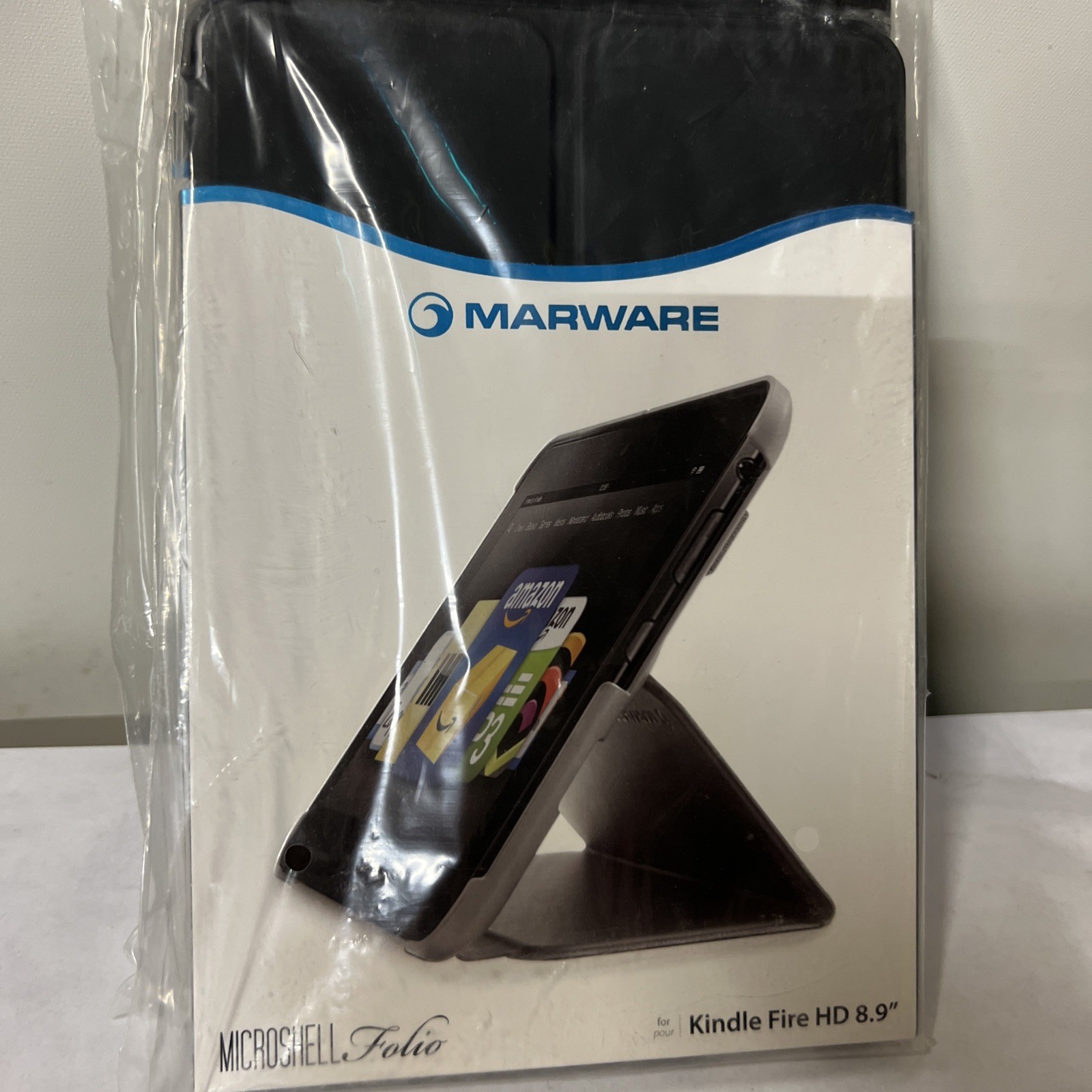 Marware Kindle Fire HD Microshell Folio Case For Kindle Fire HD 8.9” Black-NEW
