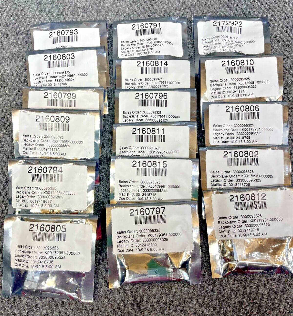 Lot of 17 HPE  ProCurve Addon Transceivers J4858B J4859C JD092B - NEW