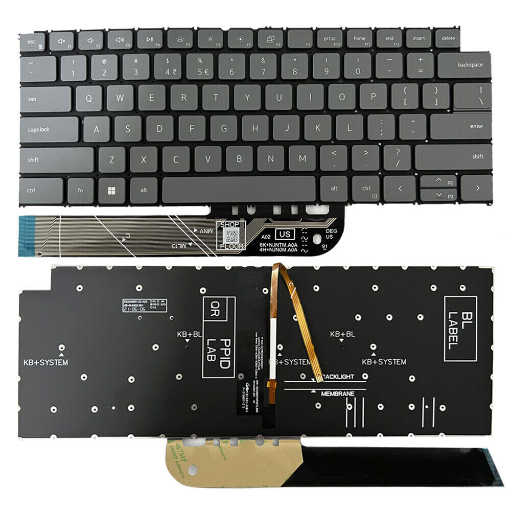 US Keyboard Backlit fit Dell Vostro 5310 5320 5410 5415/ Latitude 3320 3420