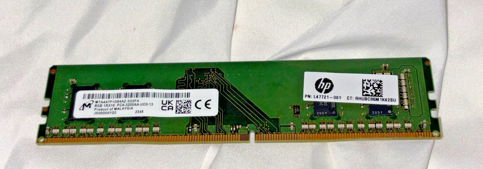 HP Desktop Memory 8GB DDR4 memory module  DDR4 SDRAM (UDIMM / 288-Pin DIMM