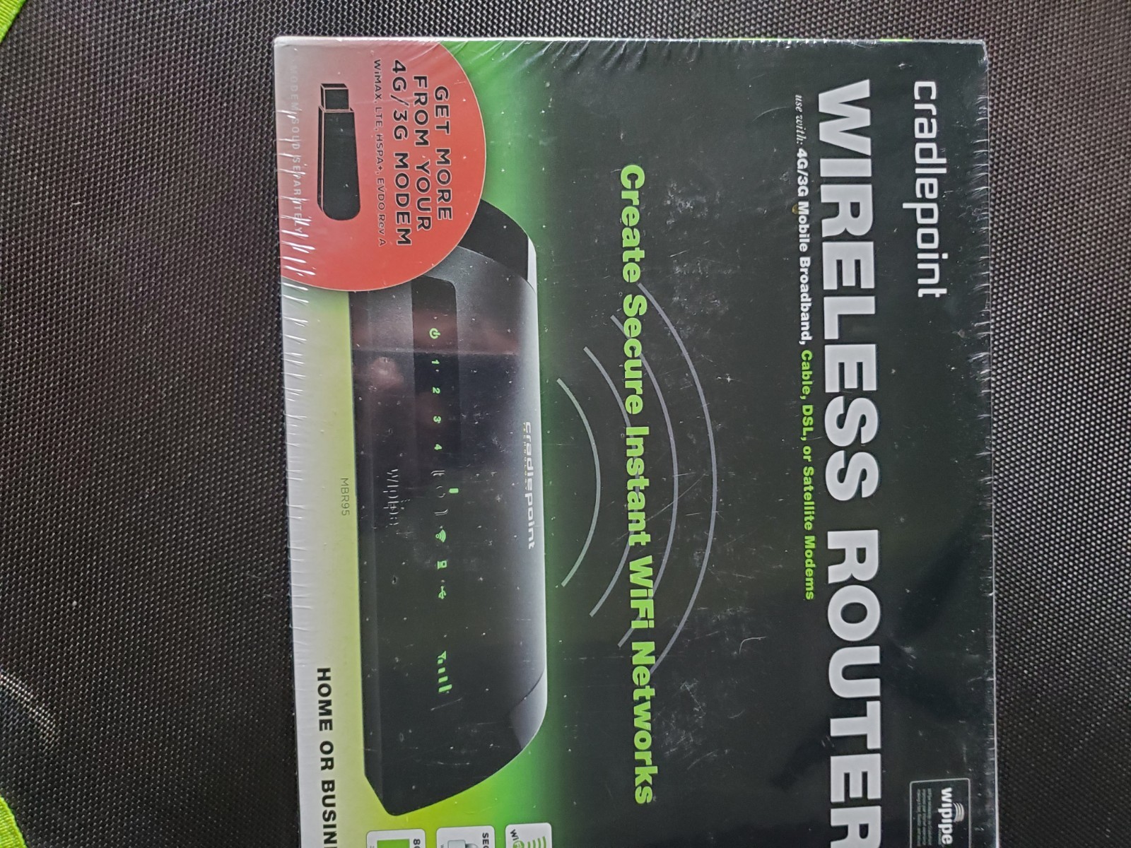 Cradlepoint MBR95 Wireless Router 4g/3g 4-Port, New Unopened Box