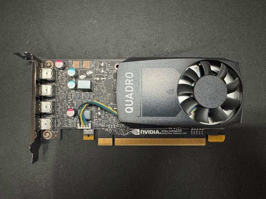 NVIDIA Quadro P1000 4GB GDDR5 Graphics Card