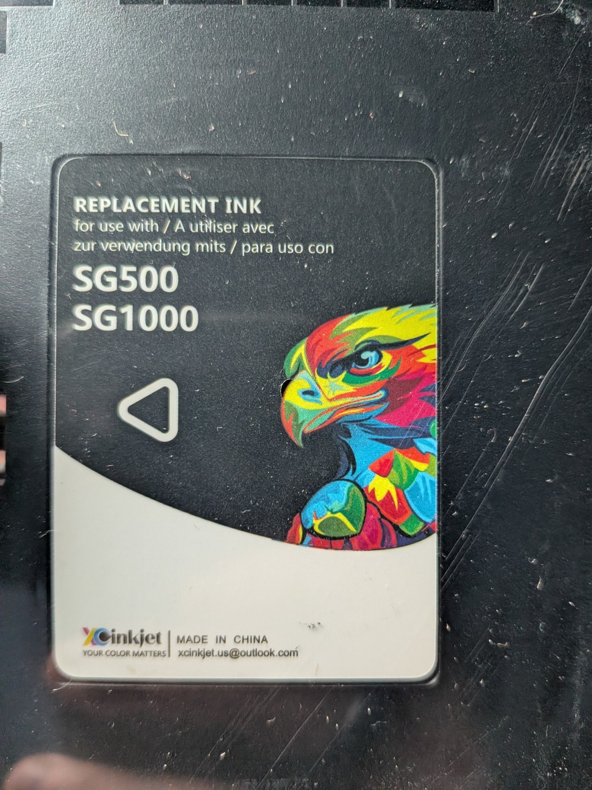 New Xcinkjet Sublimation Replacement Ink Cartridges For Sawgrass SG500 SG1000