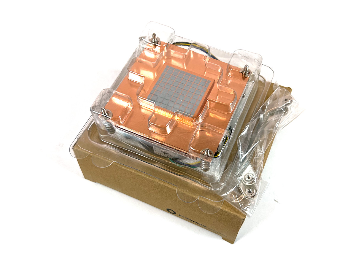 New Dynatron DB128015BU-A Dual Ball Bearing Blower Fan Heatsink LGA2011-3 4-Wire