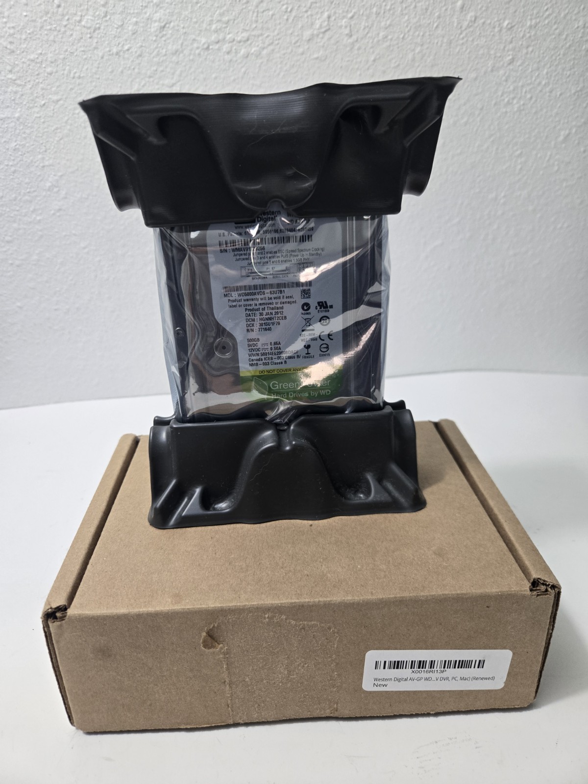 Western Digital Green 3.5" Internal Hard Drive - Black & Silver