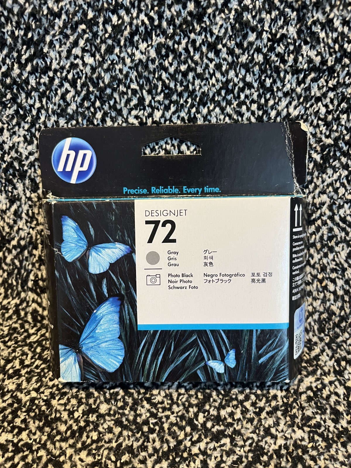 Genuine HP 72 Gray C9380A  Photo Black Printhead Date: May 2017