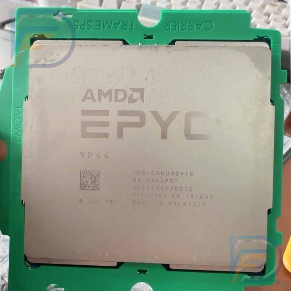 AMD EPYC 9D64 88-Core CPU SP5 9004 1.2GHz Up to 2.95GHz 100-00000928