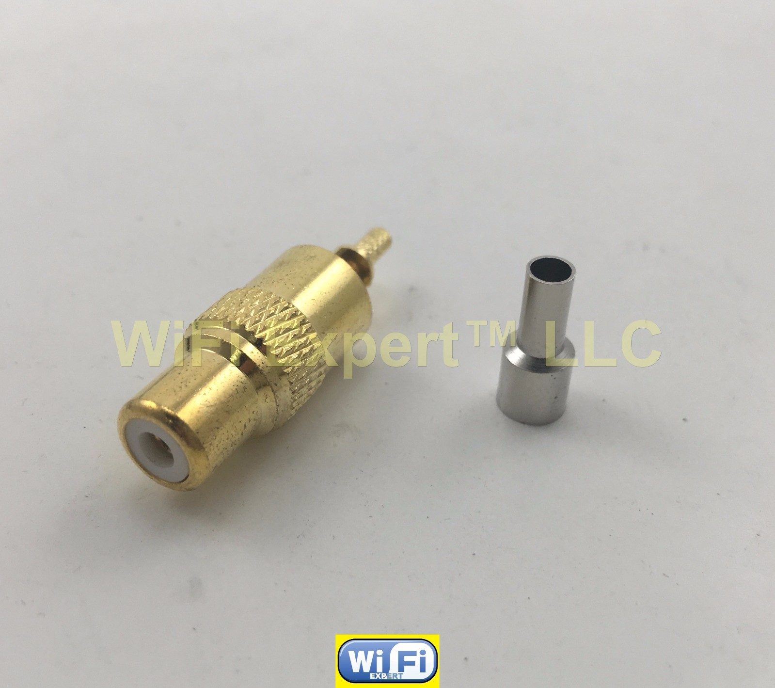 Gold Plated RCA Female Crimp for RG174 RG179 RG316 RG188 Coax Cable RF Connector