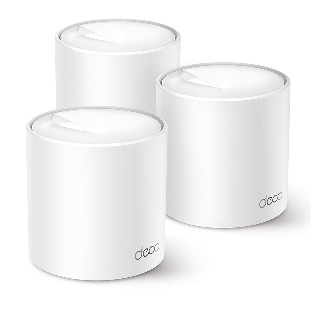 WHITE - TP-LINK AX3000 WHOLE HOME MESH WI-FI 6 SYSTEM (3 PACK)