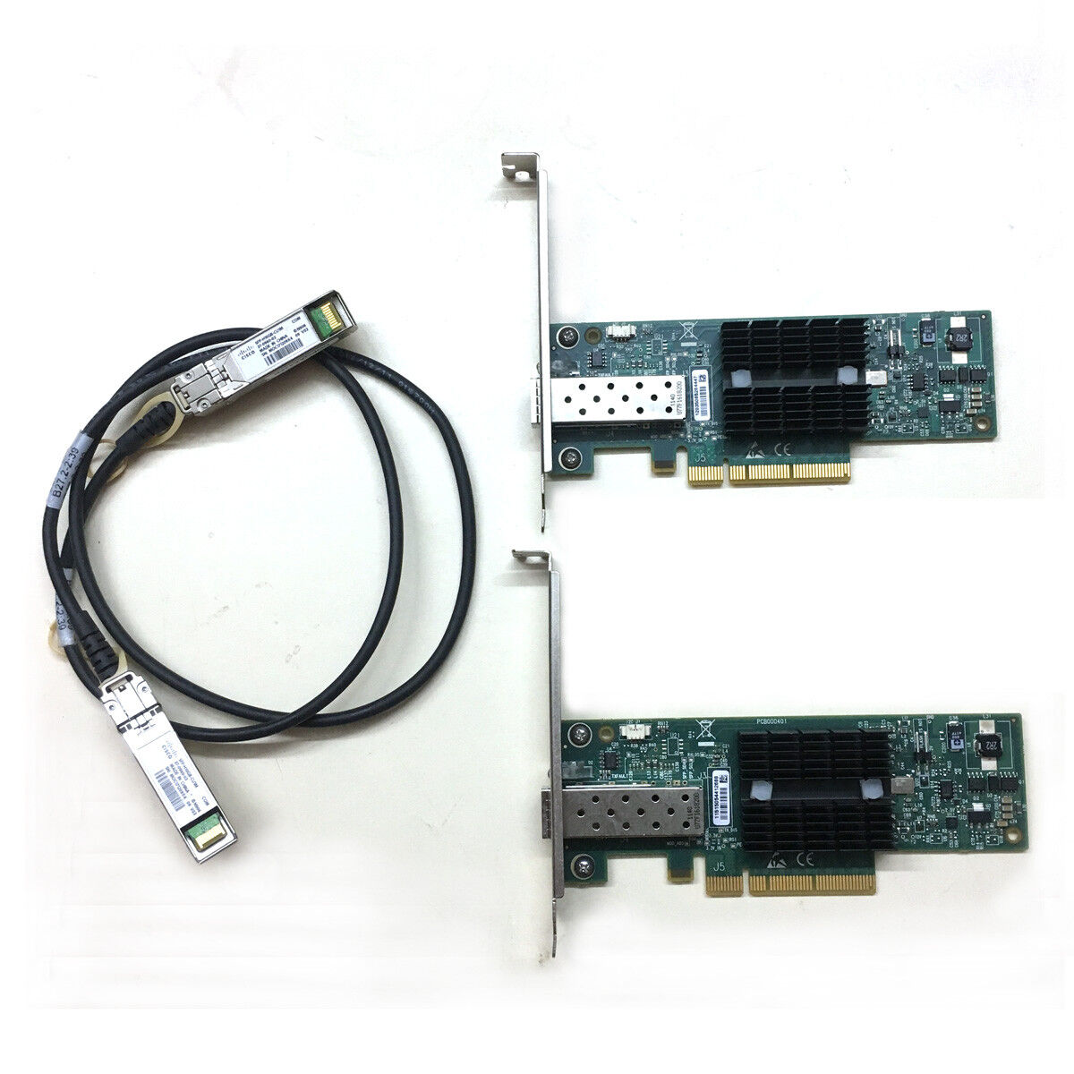 MNPA19-XTR 10GB Network Kit Mellanox ConnectX-2 10Gbe NIC 10GBe 1m SFP+ Cable