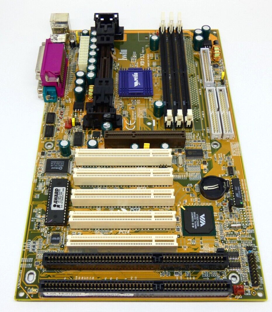 Iwill VD133 ver: 1.3 Apollo Pro 133 Motherboard - Slot 1