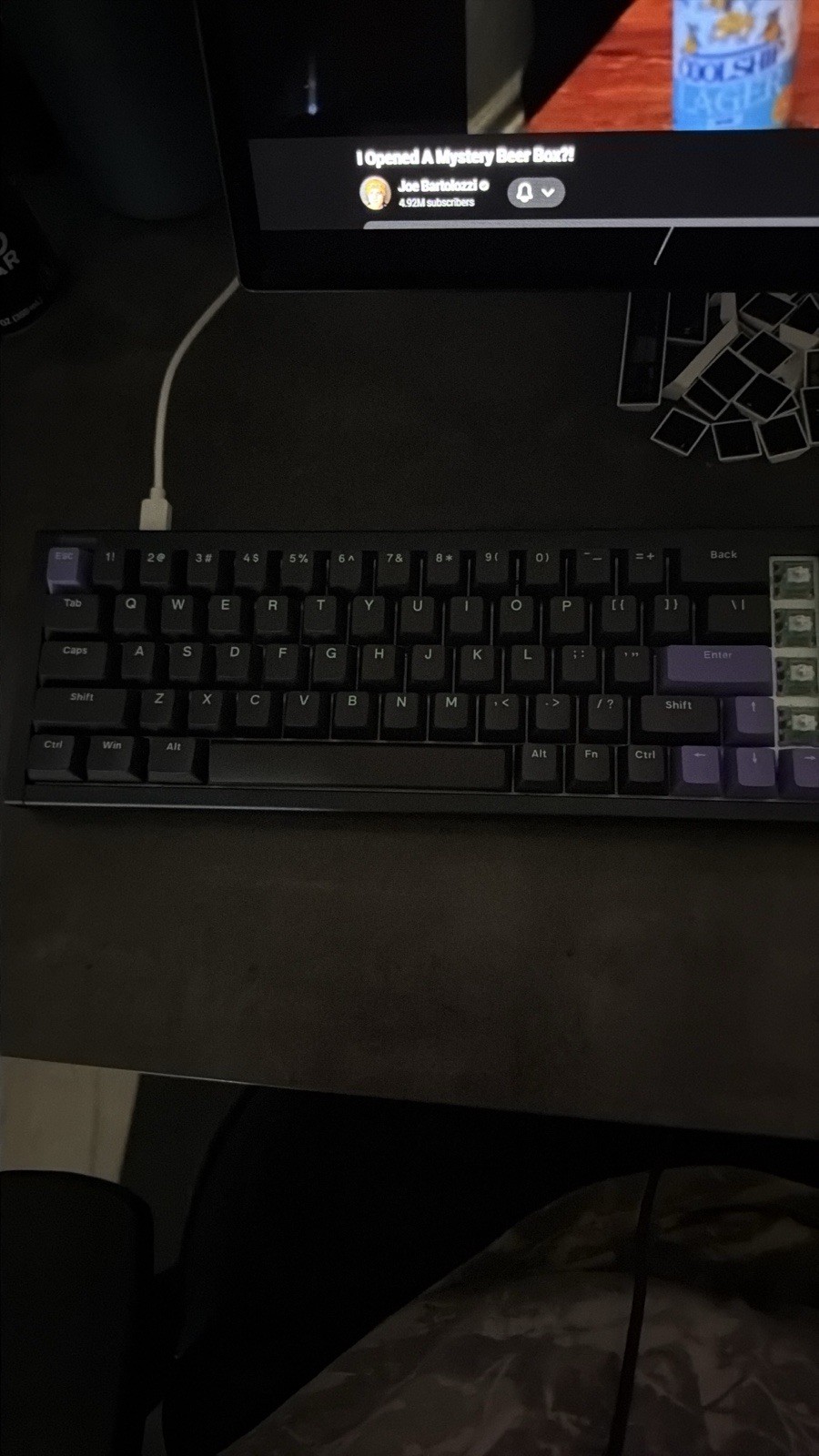NuPhy bh65 rapid trigger keyboard