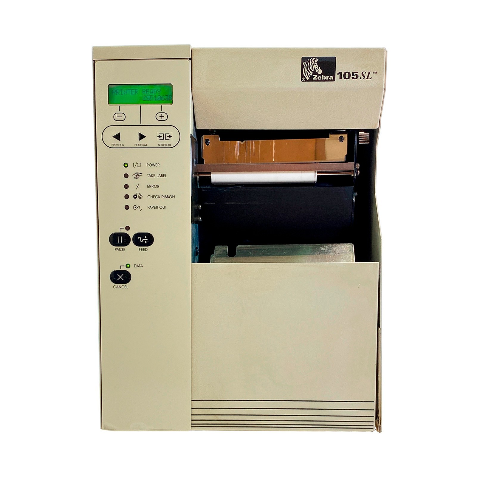 Zebra 105SL Industrial Thermal Transfer Label Printer 300 dpi Parallel Serial